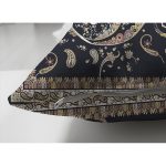 - Suet-K4192-Gorsel-2 - Realhomes Çift Taraflı Modern Çini Sanatı Motifli Özel Tasarım Süet Yastık Kırlent Kılıfı Realhomes