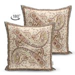- Suet-K4193-Gorsel-1 - Realhomes Çift Taraflı Modern Çini Sanatı Motifli Özel Tasarım Süet Yastık Kırlent Kılıfı Realhomes