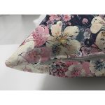 Çift Taraflı Modern Gül Temalı Özel Tasarım Dijital Baskılı Süet Yastık Kırlent Kılıfı Realhomes