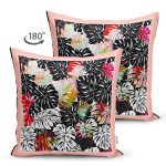 - Suet-K4202-Gorsel-1 - Realhomes Çift Taraflı Modern Sanat Tasarımlı Dijital Baskılı Süet Yastık Kırlent Kılıfı Realhomes