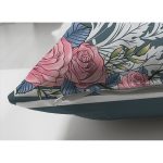 Çift Taraflı Modern Sanat Tasarımlı Dijital Baskılı Süet Yastık Kırlent Kılıfı Realhomes