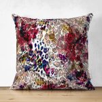 - Suet-K4220-Gorsel - Realhomes Çift Taraflı Modern Sanat Tasarımlı Dijital Baskılı Süet Yastık Kırlent Kılıfı Realhomes