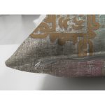 Çift Taraflı Modern Sanat Tasarımlı Dijital Baskılı Süet Yastık Kırlent Kılıfı Realhomes