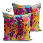 - Suet-K4226-Gorsel-1 - Realhomes Çift Taraflı Modern Sanat Tasarımlı Dijital Baskılı Süet Yastık Kırlent Kılıfı Realhomes