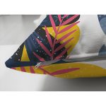 Çift Taraflı Modern Sanat Tasarımlı Dijital Baskılı Süet Yastık Kırlent Kılıfı Realhomes