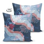 - Suet-K4265-Gorsel-1 - Realhomes Çift Taraflı Dalgalı Modern Çiçek Tasarımlı Süet Yastık Kırlent Kılıfı Realhomes