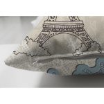 - Suet-K49-Gorsel-2 - Realhomes Çift Taraflı Eyfel Kulesi Dijital Baskılı Dekoratif Süet Yastık Kırlent Kılıfı Realhomes