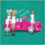 Çift Taraflı Fashion Girl Dijital Baskılı Modern Süet Yastık Kırlent Kılıfı Realhomes