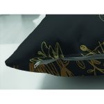 - Suet-K6010-Gorsel-2 - Realhomes Çift Taraflı Koyu Zeminde Altın Rengi Çerçeveli Dijital Baskılı Dekoratif Süet Yastık Kırlent Kılıfı Realhomes