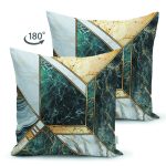 - Suet-K6134-Gorsel-1 - Realhomes Çift Taraflı Geometrik Şekilli Mermer Tasarımı Dijital Baskılı Dekoratif Süet Yastık Kırlent Kılıfı Realhomes