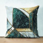 - Suet-K6134-Gorsel - Realhomes Çift Taraflı Geometrik Şekilli Mermer Tasarımı Dijital Baskılı Dekoratif Süet Yastık Kırlent Kılıfı Realhomes