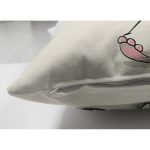 Çift Taraflı Sevimli Bebek Fil Çocuk Odası Dijital Baskılı Dekoratif Süet Yastık Kırlent Kılıfı Realhomes