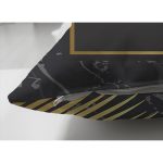 - Suet-K6480-Gorsel-2 - Realhomes Çift Taraflı Siyah Zeminde Dairesel Geometrik Motifli Dijital Baskılı Dekoratif Süet Yastık Kırlent Kılıfı Realhomes