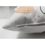 Çift Taraflı Sevimli Bebek Fil Çocuk Odası Dijital Baskılı Dekoratif Süet Yastık Kırlent Kılıfı Realhomes