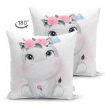 - Suet-K6606-Gorsel-1 - Realhomes Çift Taraflı Sevimli Bebek Suaygırı Çocuk Odası Dijital Baskılı Dekoratif Süet Yastık Kırlent Kılıfı Realhomes