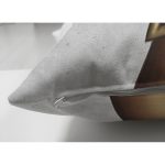 Realhomes Çift Taraflı Gri Zeminde Etnik Afrikan Woman Tasarımlı Süet Yastık Kırlent Kılıfı Realhomes