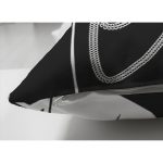 Çift Taraflı Şapkalı Kadın İllüstrasyon Desenli Modern Dijital Baskılı Süet Kırlent Kılıfı Realhomes