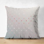 - Suet-K6760-Gorsel - Realhomes Çift Taraflı Gri Zeminde Noktalı Tasarım Dijital Baskılı Dekoratif Süet Yastık Kırlent Kılıfı Realhomes