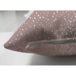 Çift Taraflı Simli Yüzey İllüstrasyon Dijital Baskılı Dekoratif Süet Yastık Kırlent Kılıfı Realhomes