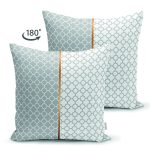 - Suet-K9274-Gorsel-1 - Realhomes Çift Taraflı Gri & Beyaz Ogea Desenli Dijital Baskılı Dekoratif Süet Yastık Kırlent Kılıfı Realhomes