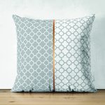 - Suet-K9274-Gorsel - Realhomes Çift Taraflı Gri & Beyaz Ogea Desenli Dijital Baskılı Dekoratif Süet Yastık Kırlent Kılıfı Realhomes