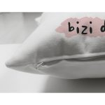 Çift Taraflı Özel Tasarım Yumurta Değildik Ama Dijital Baskılı Modern Süet Yastık Kırlent Kılıfı Realhomes