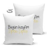 - Suet-K9315-Gorsel-1 - Realhomes Çift Taraflı Özel Tasarım Bugün Keyfim Dıptıs Dıptıs Dijital Baskılı Dekoratif Süet Yastık Kırlent Kılıfı Realhomes