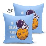 Çift Taraflı Özel Tasarım Ni Olcasa Olsun Gari Dijital Baskılı Modern Süet Yastık Kırlent Kılıfı Realhomes