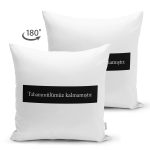 Çift Taraflı Özel Tasarım Tahammülümüz Kalmamıştır Dijital Baskılı Dekoratif Süet Yastık Kırlent Kılıfı Realhomes