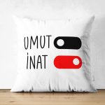 - Suet-K9344-Gorsel - Realhomes Çift Taraflı Özel Tasarım Umut & İnat Dijital Baskılı Modern Süet Yastık Kırlent Kılıfı Realhomes