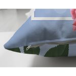 Çift Taraflı Özel Tasarım Gül Tasarımlı Dijital Baskılı Modern Süet Yastık Kırlent Kılıfı Realhomes