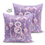 - Suet-K9361-2-Gorsel-1 - Realhomes Çift Taraflı Özel Tasarım 8 March Gül Tasarımlı Dijital Baskılı Modern Süet Yastık Kırlent Kılıfı Realhomes