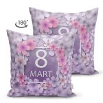 - Suet-K9362-1-Gorsel-1 - Realhomes Çift Taraflı Özel Tasarım 8 Mart Gül Tasarımlı Dijital Baskılı Modern Süet Yastık Kırlent Kılıfı Realhomes