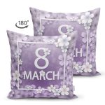 - Suet-K9363-2-Gorsel-1 - Realhomes Çift Taraflı Özel Tasarım 8 March Gül Tasarımlı Dijital Baskılı Modern Süet Yastık Kırlent Kılıfı Realhomes