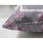 Çift Taraflı Özel Tasarım 8 Mart Gül Tasarımlı Dijital Baskılı Modern Süet Yastık Kırlent Kılıfı Realhomes
