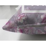 Çift Taraflı Özel Tasarım 8 March Gül Tasarımlı Dijital Baskılı Modern Süet Yastık Kırlent Kılıfı Realhomes