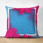 - Suet-K9365-Gorsel - Realhomes Çift Taraflı Özel Tasarım Gül Tasarımlı Dijital Baskılı Modern Süet Yastık Kırlent Kılıfı Realhomes