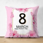 - Suet-K9367-2-Gorsel - Realhomes Çift Taraflı Özel Tasarım 8 March Gül Tasarımlı Dijital Baskılı Modern Süet Yastık Kırlent Kılıfı Realhomes