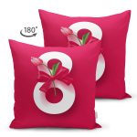 - Suet-K9374-Gorsel-1 - Realhomes Çift Taraflı Özel Tasarım Kırmızı Gül Tasarımlı Dijital Baskılı Modern Süet Yastık Kırlent Kılıfı Realhomes