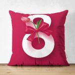 - Suet-K9374-Gorsel - Realhomes Çift Taraflı Özel Tasarım Kırmızı Gül Tasarımlı Dijital Baskılı Modern Süet Yastık Kırlent Kılıfı Realhomes