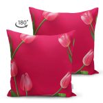 - Suet-K9378-Gorsel-1 - Realhomes Çift Taraflı Özel Tasarım Gül Temalı Dijital Baskılı Modern Süet Yastık Kırlent Kılıfı Realhomes