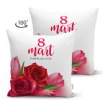 - Suet-K9380-1-Gorsel-1 - Realhomes Çift Taraflı Özel Tasarım 8 Mart Gül Desenli Dijital Baskılı Modern Süet Yastık Kırlent Kılıfı Realhomes