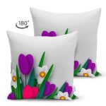 - Suet-K9381-Gorsel-1 - Realhomes Çift Taraflı Özel Tasarım Çiçek Desenli Dijital Baskılı Modern Süet Yastık Kırlent Kılıfı Realhomes