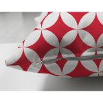 - Suet-K9397-Gorsel-2 - Realhomes  Çift Taraflı Kırmızı Geometrik Çizimli Dijital Baskılı Modern Süet Yastık Kırlent Kılıfı Realhomes