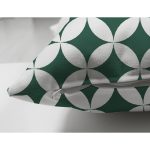 - Suet-K9398-Gorsel-2 - Realhomes Çift Taraflı Yeşil Geometrik Çizimli Dijital Baskılı Modern Süet Yastık Kırlent Kılıfı Realhomes