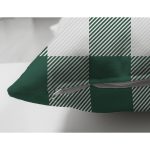 - Suet-K9411-Gorsel-2 - Realhomes Çift Taraflı Yeşil Ekose Tasarımlı Dijital Baskılı Dekoratif Süet Yastık Kırlent Kılıfı Realhomes