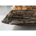 - Suet-K96-Gorsel-2 - Realhomes Çift Taraflı Eyfel Kulesi Sonbahar Temalı Dijital Baskılı Dekoratif Süet Yastık Kırlent Kılıfı Realhomes