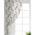 Realhomes Flower & Çiçek Demetleri Özel Tasarım Dijital Baskılı Modern Salon Fon Perde Realhomes