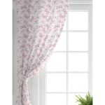 Realhomes Renkli Kelebek Motifli Dijital Baskılı Modern Salon Fon Perde Realhomes