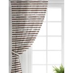 - Perde-5237kahve-Gorsel-1 - Realhomes  Realhomes Kahve Çizgili Motifli Modern Modern Salon Fon Perde Realhomes